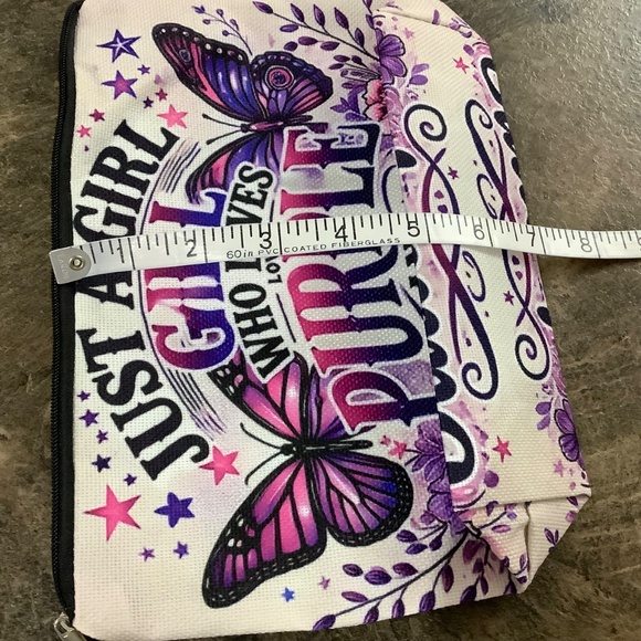 NEW Make up Bag 7x10” - Picture 4 of 5